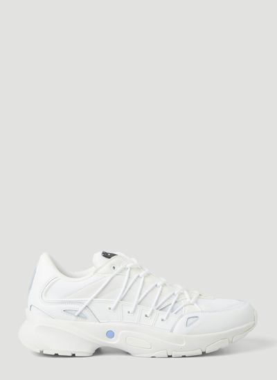 Mcq By Alexander Mcqueen Men's Aratana Mesh-leather Sneakers In White