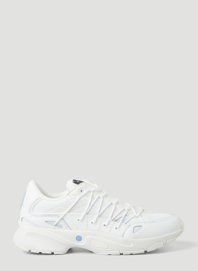 Mcq By Alexander Mcqueen Men's Aratana Mesh-leather Sneakers In White
