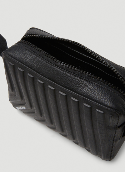 Shop Balenciaga Car Camera Crossbody Bag In Black