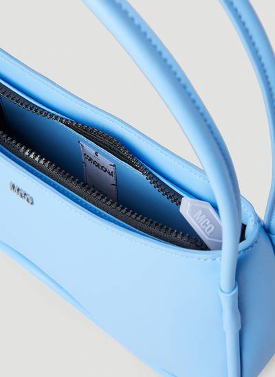 Shop Mcq By Alexander Mcqueen Long Now L11 Bpm Shoulder Bag In Blue