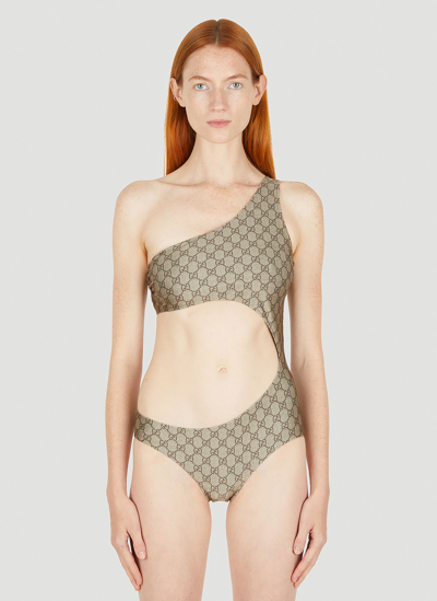gg stretch jersey swimsuit