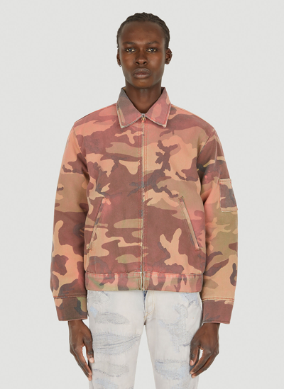 NOTSONORMAL CAMO DENIM JACKET 