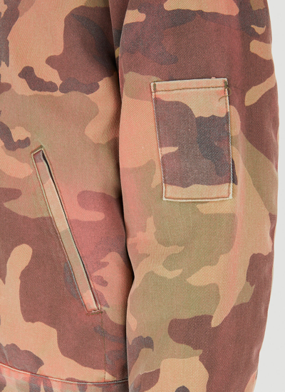 NOTSONORMAL CAMO DENIM JACKET 