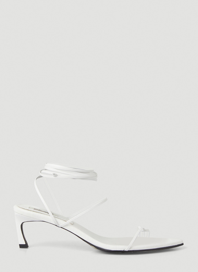 Reike Nen Odd Pair Heeled Sandals In White | ModeSens