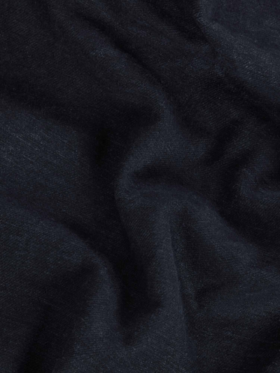 Shop Pangaia Nettle Denim Jacket — Black Xl
