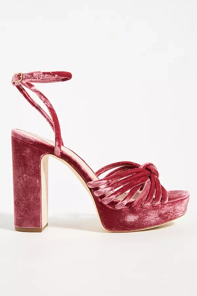 Shop Loeffler Randall Rivka Heels In Pink