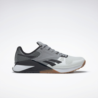 Shop Reebok Unisex Nano 6000 Training Shoes In Pure Grey 1/pure Grey 4/core Black