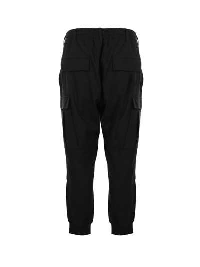 Black Classic Sport Uniform Cargo Pants