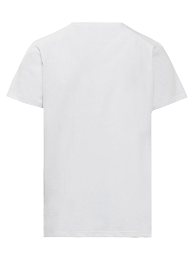 Shop Isabel Marant Logo Print Crewneck T-shirt In White