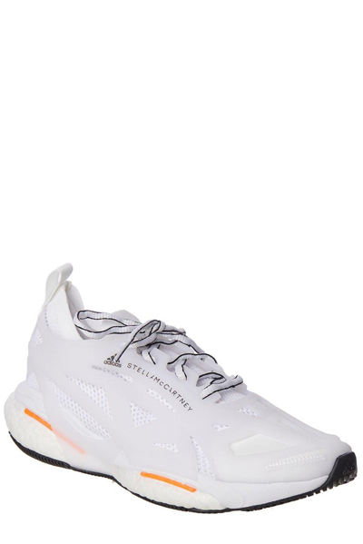 Shop Adidas By Stella Mccartney Solarglide Running Sneakers In Bianco