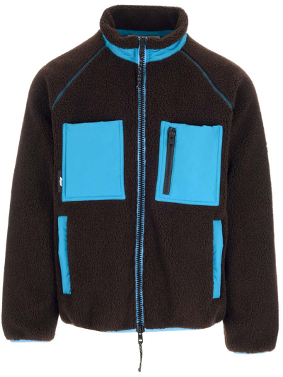 Shop Msgm Logo-patch Zipped Jacket