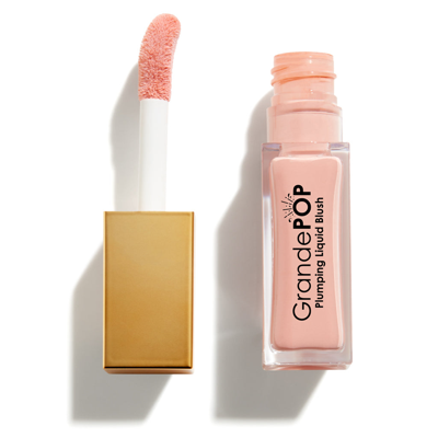 Shop Grande Cosmetics Grandepop Plumping Liquid Blush In Sweet Peach