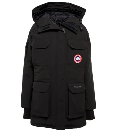 Shop Canada Goose Expedition Down Parka In Black