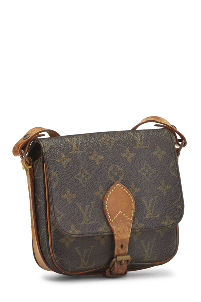 Pre-owned Louis Vuitton Monogram Canvas Cartouchiere Pm