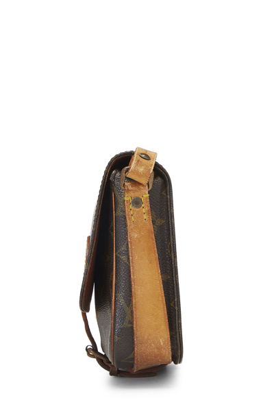 Pre-owned Louis Vuitton Monogram Canvas Cartouchiere Pm