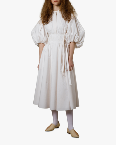 Shop Roksanda Women's Madalena Dress In White