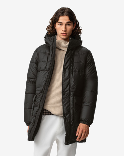 Hunter Men's Intrepid Insulated Long Puffer Coat In Black | ModeSens