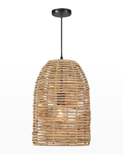 Shop Regina Andrew Monica Bamboo Basket Pendant Light
