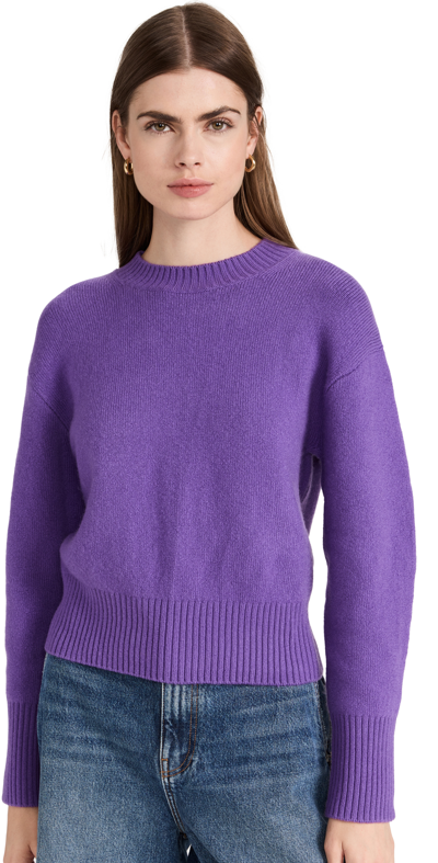 Shop Vince Wide Sleeve Crew Neck Sweater In Zinnia