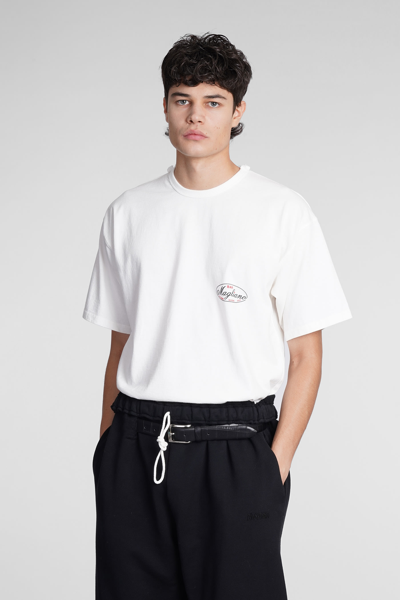 Shop Magliano T-shirt In White Cotton
