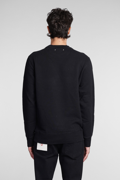 Shop Golden Goose Archibald Sweatshirt In Black Cotton
