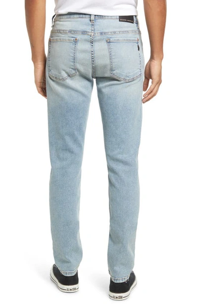 Shop Modern American Fig Ripped Skinny Fit Stretch Jeans In Eureka Rip Knee