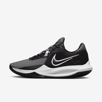 Nike Precision 6 Basketball Shoes In Black/white/iron Grey/white | ModeSens