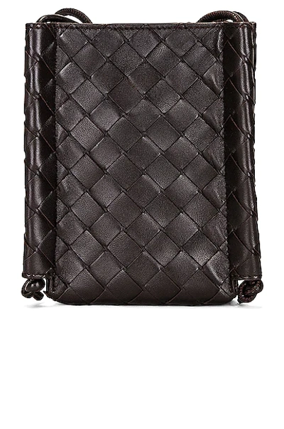Bottega Veneta Pouch On Strap In Potion & Gold