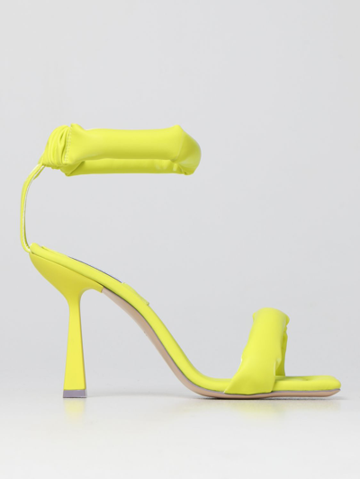 Shop Sebastian Milano Heeled Sandals  Woman In Yellow