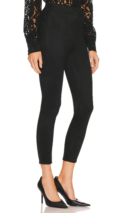 Shop L Agence Nini High Rise Crop Pull On Pant In Black