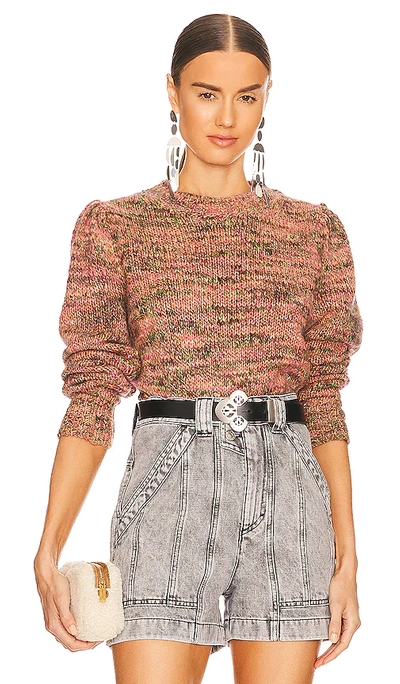 Shop Isabel Marant Étoile Pleany Sweater In Pink