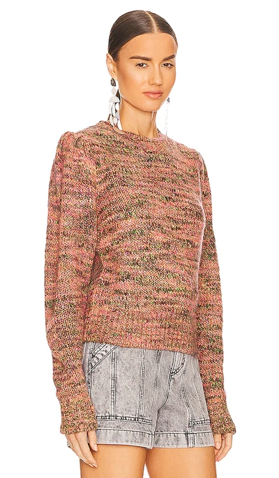 Shop Isabel Marant Étoile Pleany Sweater In Pink