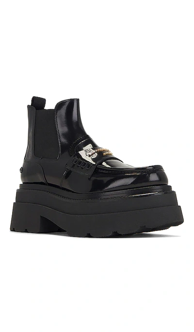 Shop Alexander Wang Carter Platform Ankle Boot In Black