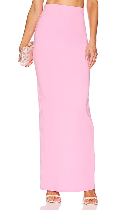 Shop Camila Coelho Belle Maxi Skirt In Pink
