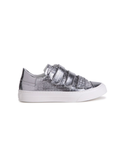 Shop Givenchy Baby's, Little Kid's & Kid's 4g Metallic Low-top Sneakers In Grey