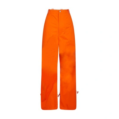 Shop Moncler Genius 2 Moncler 1952 - Pants In Dark Orange