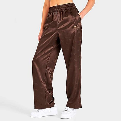 Nike Women's Air Satin High-rise Pants In Cacao Wow/ale Brown/ale Brown |  ModeSens