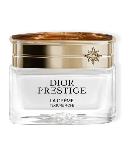 Shop Dior Prestige La Crème Texture Riche (50ml) In White