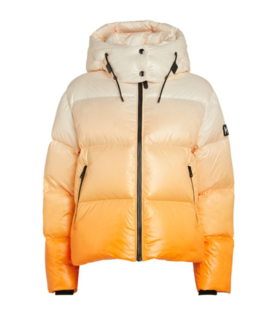 Shop Mackage Evie Puffer Jacket In Orange