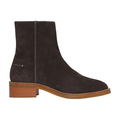 Shop Vanessa Bruno 40mm Ankle Boots In Amer