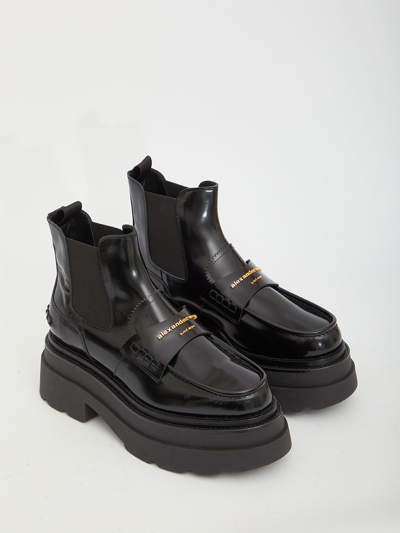 Shop Alexander Wang Carter Boots In Black