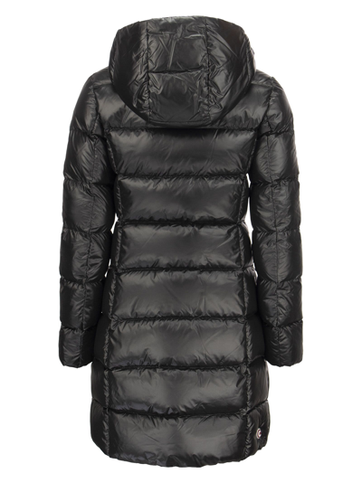 Shop Colmar Friendly - Long Down Jacket In Black