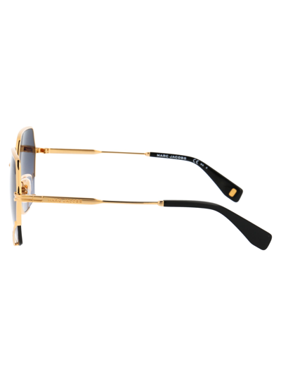 Shop Marc Jacobs Mj 1005/s Sunglasses In 0019o Yellow Gold