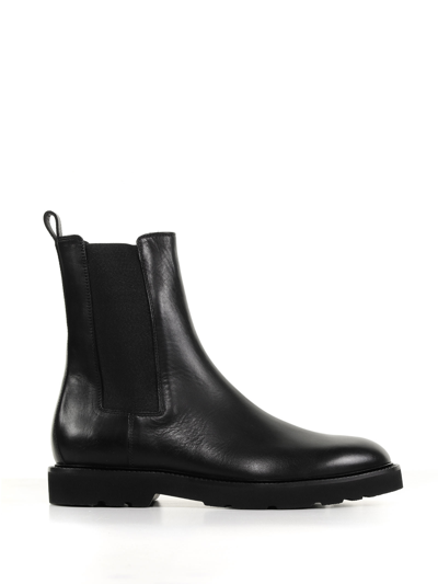 Shop Paul Smith Boot In Leather In Black