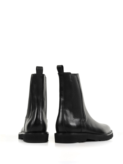 Shop Paul Smith Boot In Leather In Black