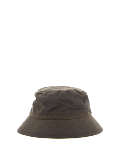 Shop Barbour Wax Sports Hat In Olive