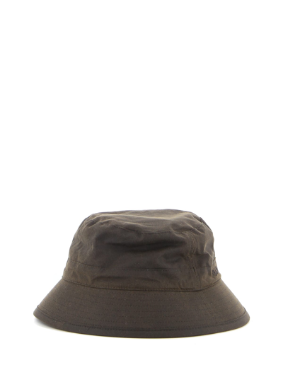 Shop Barbour Wax Sports Hat In Olive