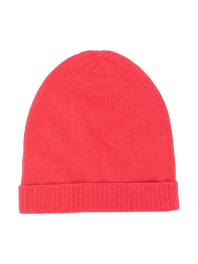 Shop Cashmere In Love Darla Cashmere Beanie Hat In Red