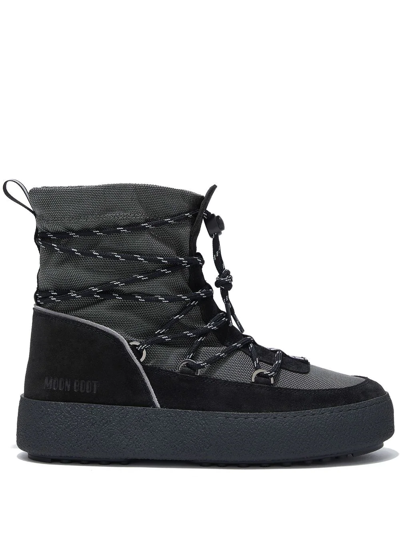 Shop Moon Boot Mtrack Citizen Snow Boots In Black