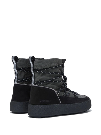 Shop Moon Boot Mtrack Citizen Snow Boots In Black